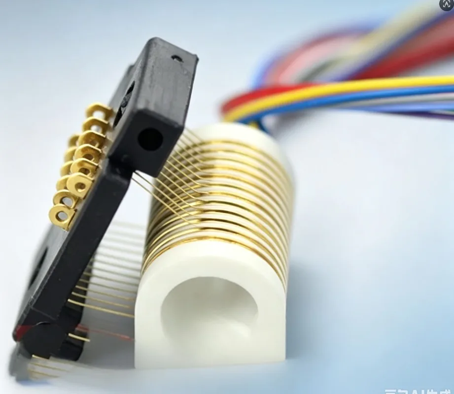 12-Channel Separate Slip Ring 2A, Miniature Split Conductive Ring Collector for Rotary Electrical Connector