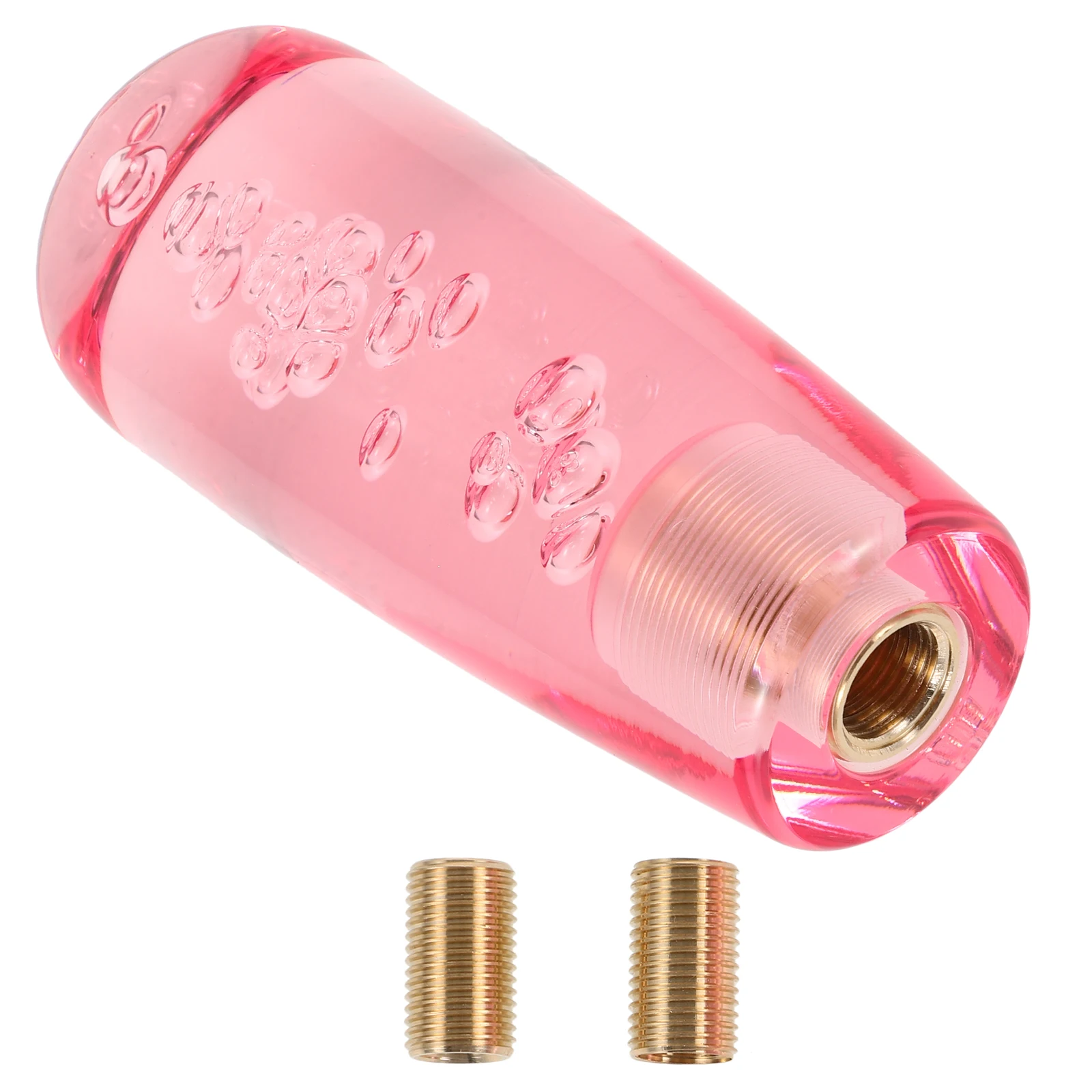 

Sturdy Transparent Crystal Car Ergonomic Design Universal Fit Vehicle Replacement Auto Stick Shift Knob For Manual Transmission