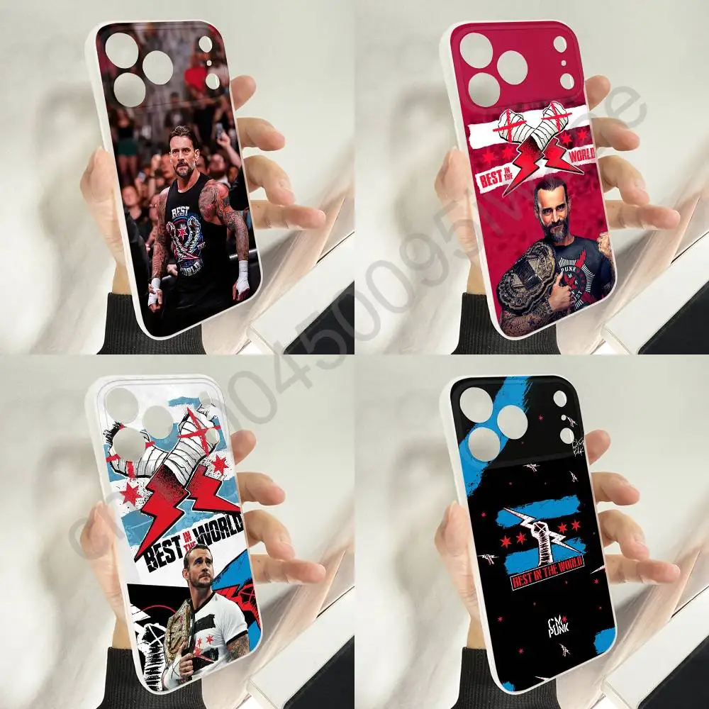 

BEST IN THE WORLD CM P-Punk Phone Case For iPhone 11,16,15,14,13,17,12,Plus,E,Air,Mini,Pro,Max Magnetic Magsafe Soft Cover