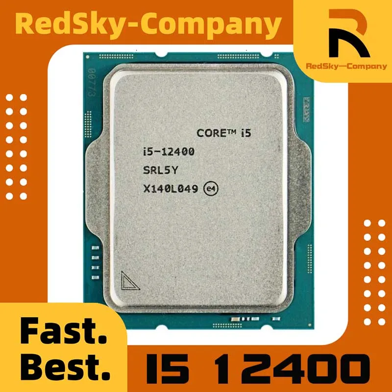 Core i5 12400 2.5GHz 6-Core 12-Thread LGA 1700 processor