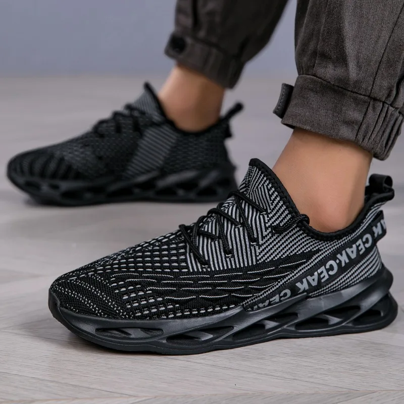 YRZL Mens Running Shoes Wear Resistant Fashion Casual Walking Shoes Man Lightweight Breathable Mesh Walking Shoes for Men - Image 6