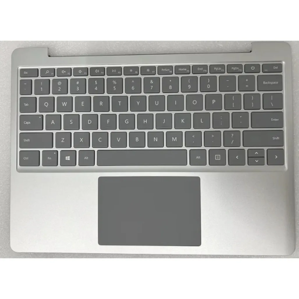 S SX For Microsoft Surface Laptop Go 1934 Metal Keyboard Top case Backlight Trackpad Assembly