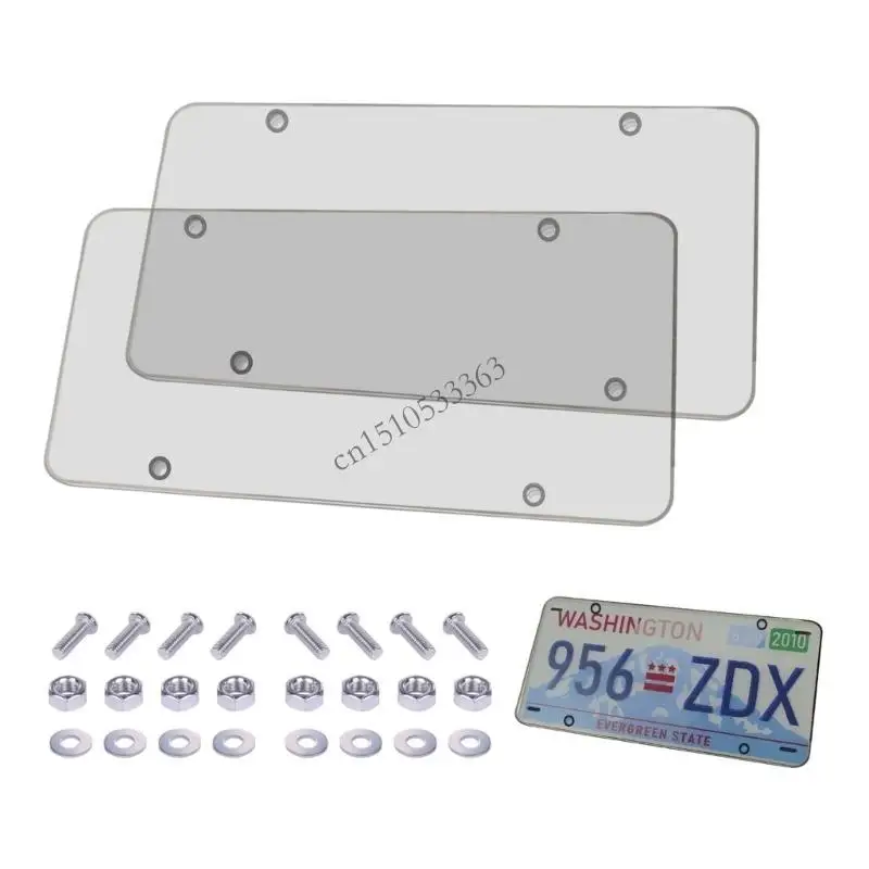 

090E Крышка Щит Рамка номерного знака Внешнее украшение грузовика Теги Рамка Светоотражающая антискоростная красная лампа Пробка