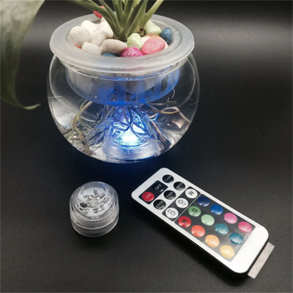 Waterproof Candle Candle Lamp Colorful Colors Decorative Light Remote Control Universal Led Light Emitting Technology