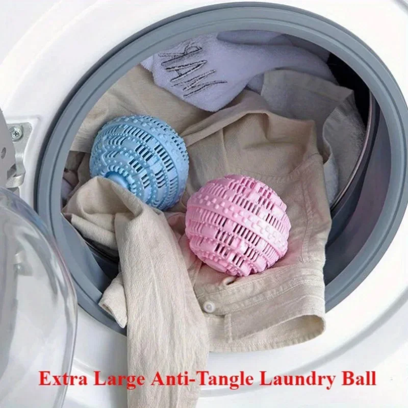

2Pcs/1pc extra large anti-winding washing ball washing machine cleaning and protection ball