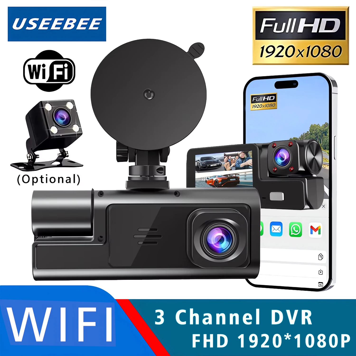 1080P Wifi 3 Camera…