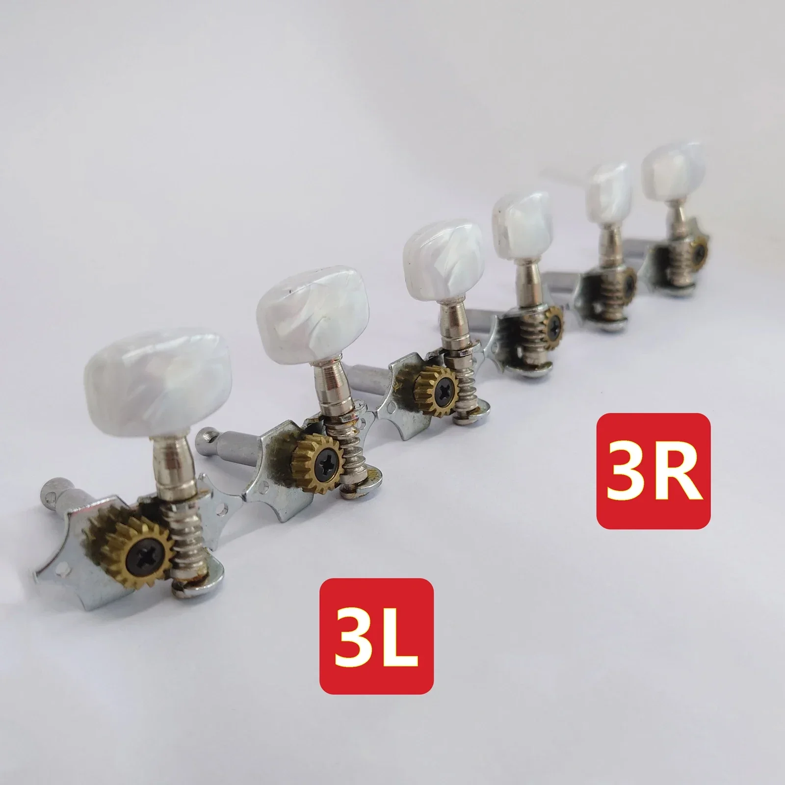 

Колки для бас-машин с открытой передачей, хромированные 3L3R и 2L3R для бас-гитар P/J, запасные части