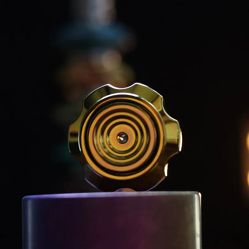 Mini Fidget Spinner Stress Relief Toy EDC Hand Spinner Fidget Slider Toys Adult Decompression Toy Metal Fidget Toys Idea Gifts