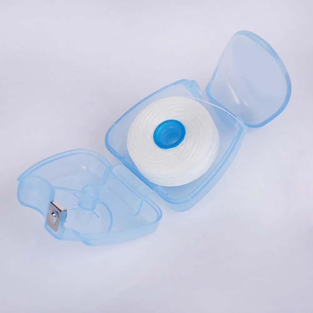 

2Pcs Dental Floss Micro Wax Elastic Ultra Thin Effective Interdental Cleaner Teeth Slit Tool for Disease Prevention Tooth