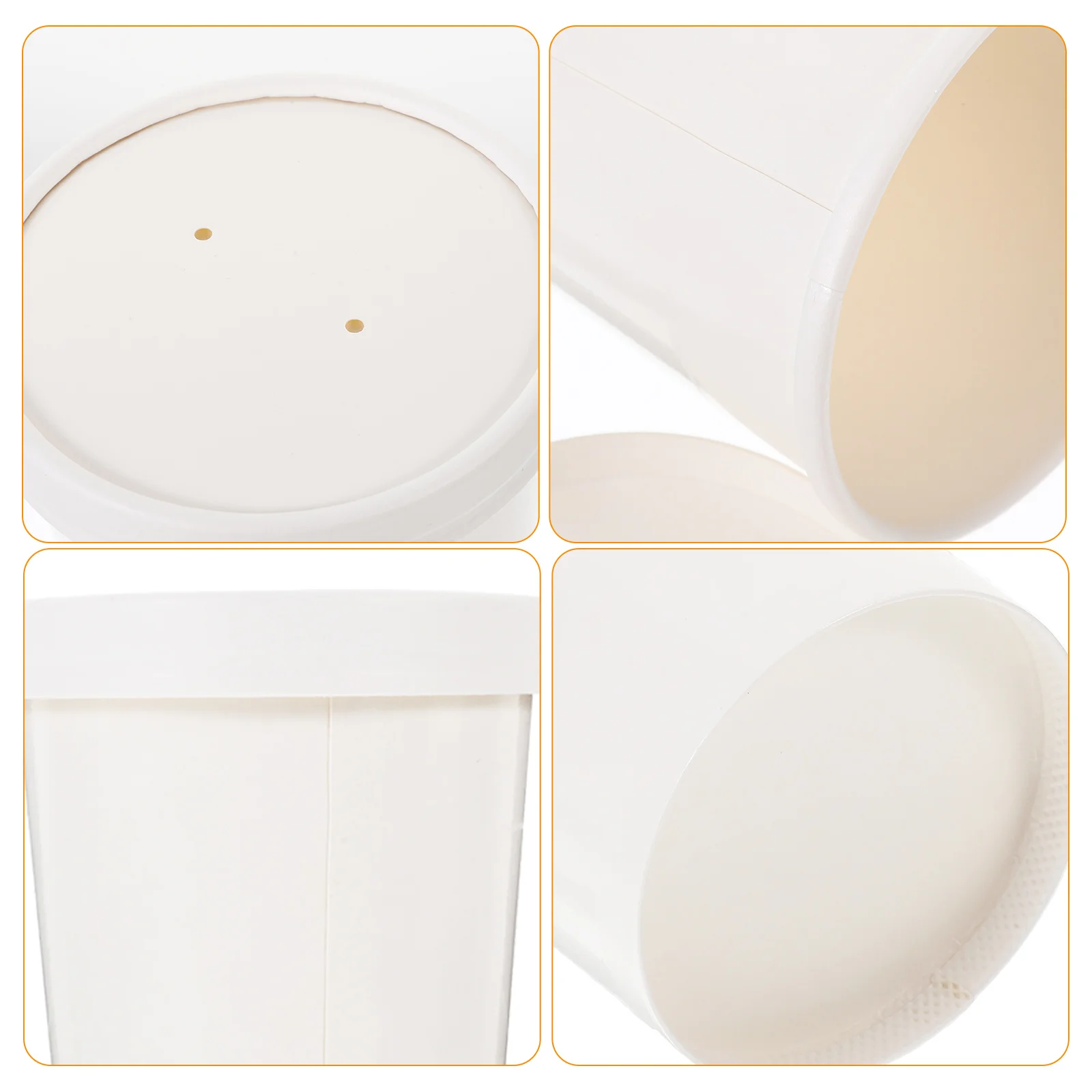 

1Set Disposable Soup Containers with Lids Ideal for Hot Soups Steamed Veggies Rice and Sides Soup Containers with Lids