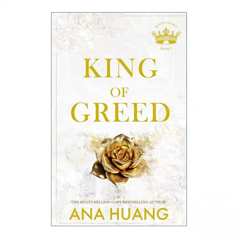 

King Of Greed Twisted Series Author Huang Ana English Version Libros Livros English Books