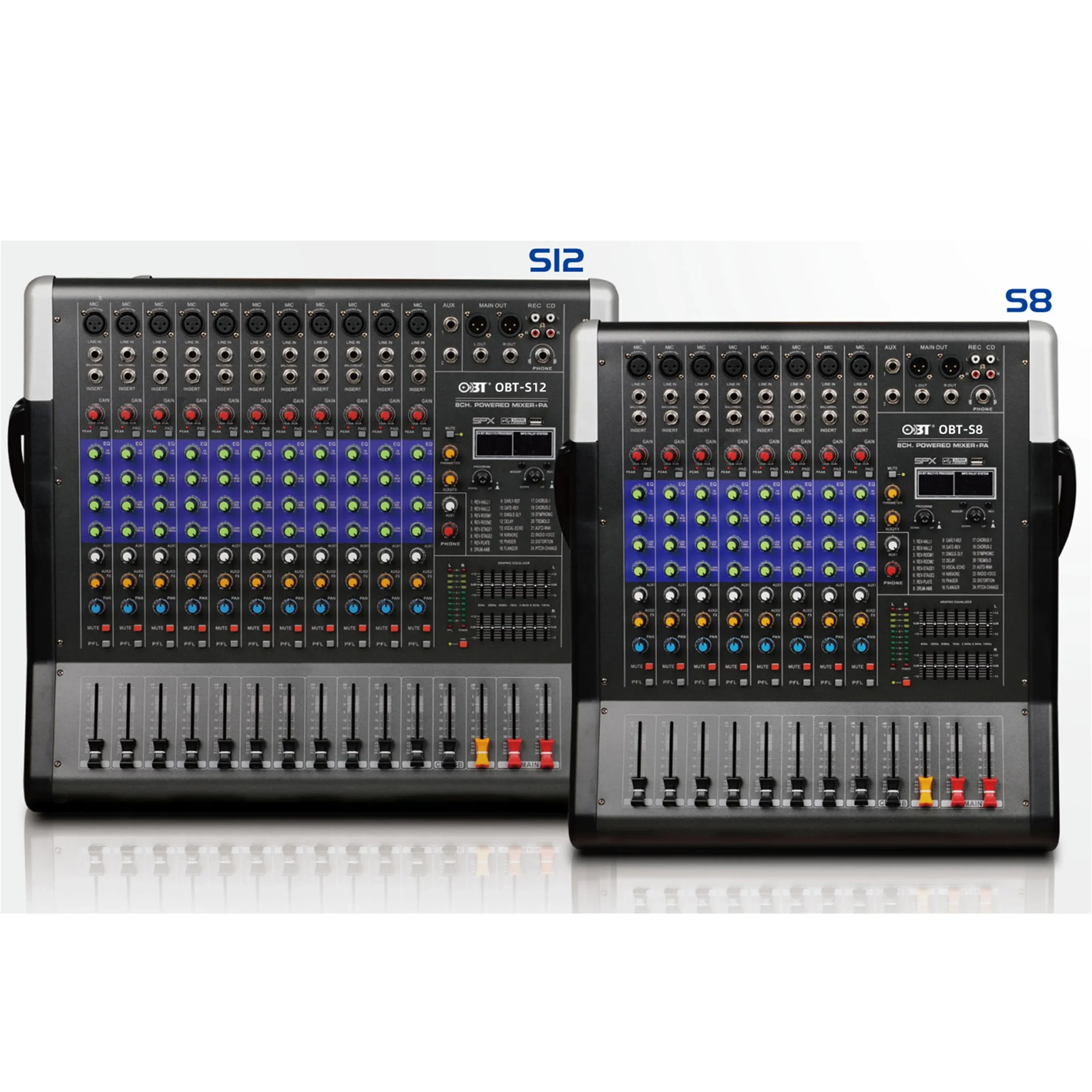 Microphone Usb K Mini Echo Amplifier Digital Professional 8 Channel Mixer Console Sound Dj Controller Audio Mixer