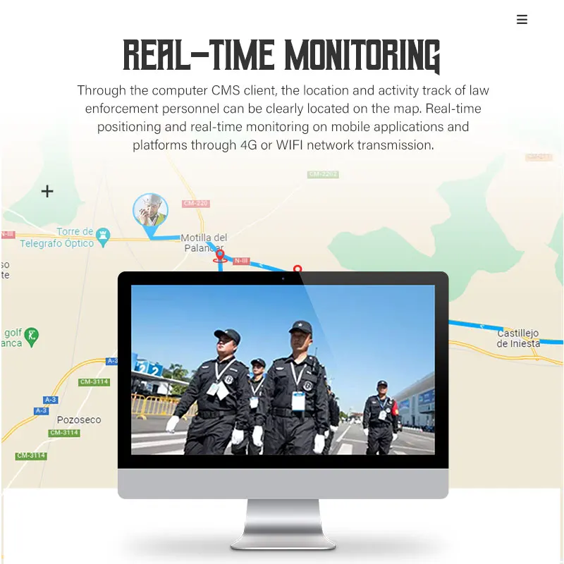 Multifunktions-Mini-Körperkamera, 4G, WLAN, GPS, Nachtsicht, wasserdichte, am Körper getragene Kamera