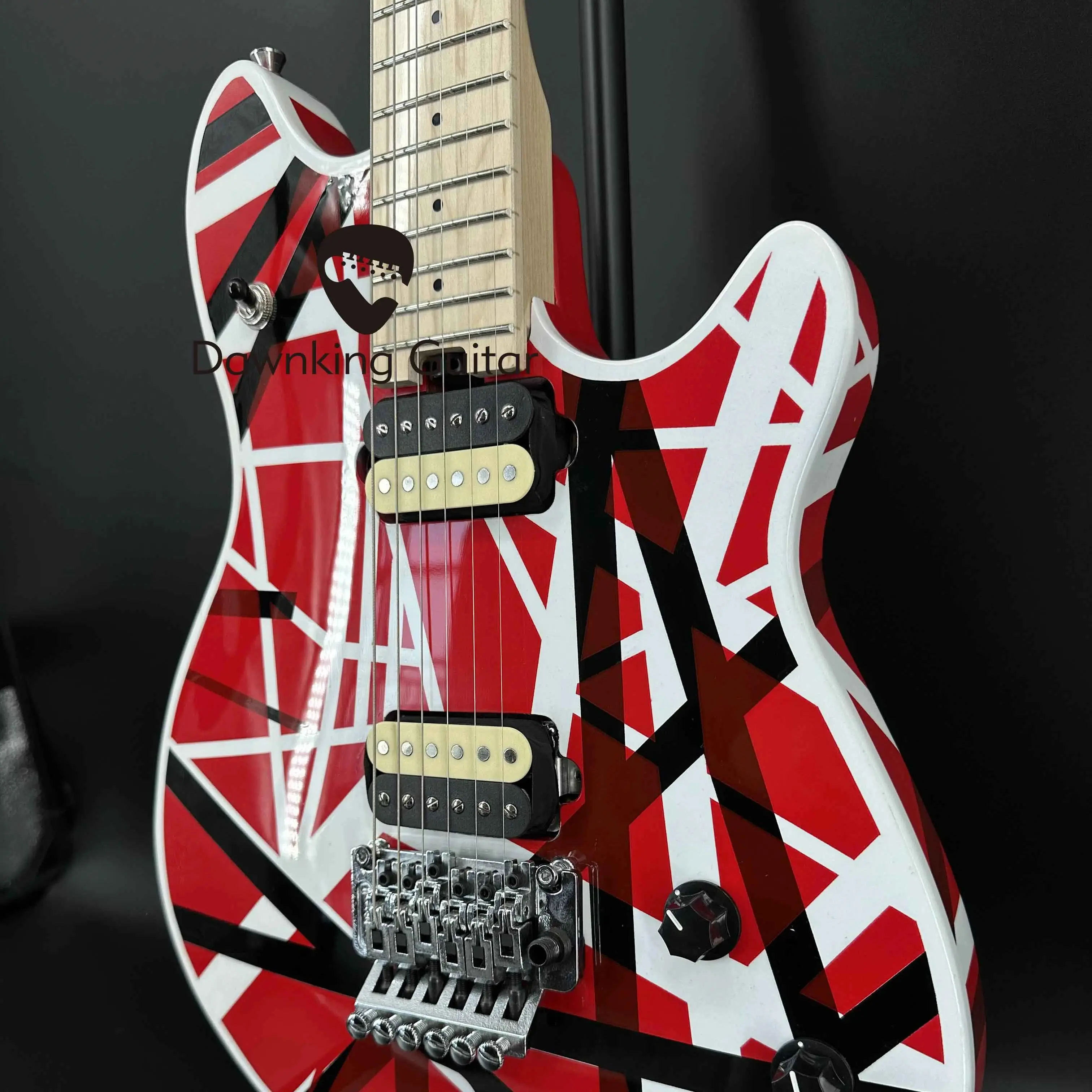 جيتار كهربائي بحروف الماهوجني برقبة خشب القيقب بلونين - شحن مجاني #3