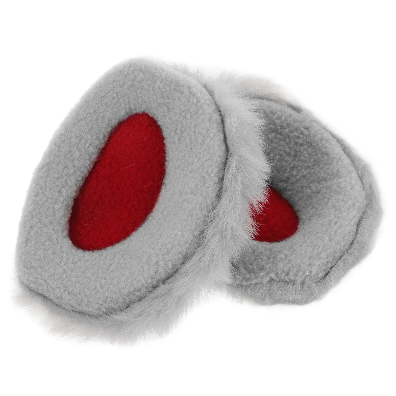 Ear Muffs Plush Winter Fleece Sleep Kids Covering Covers for Cold Weather Warmer Headbands Grey Men Women