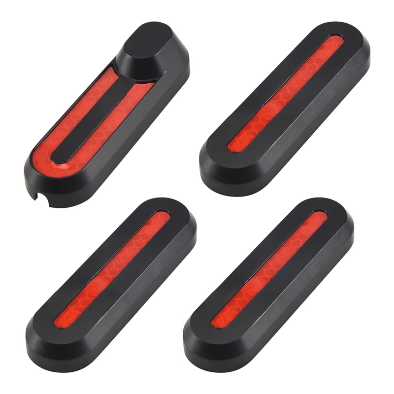 For Xiaomi M365 Electric Smart Scooter Wheel Hubs Cap Protective Shell Case With Sticker Decals Skateboard Replacement Parts-AD3