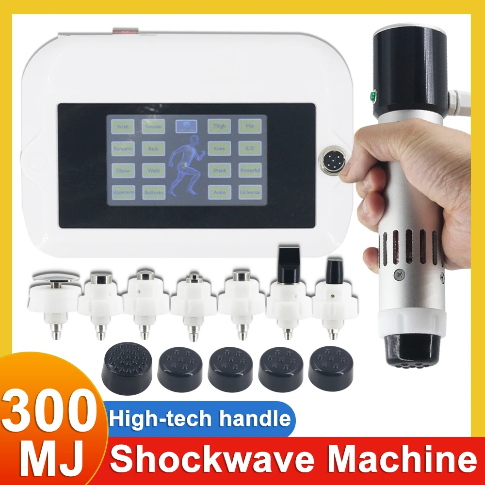 300mj Shockwave Therapy Machine ED Treatment Relax Health Care Shock Wave Physiotherapy Equipment Body Massage