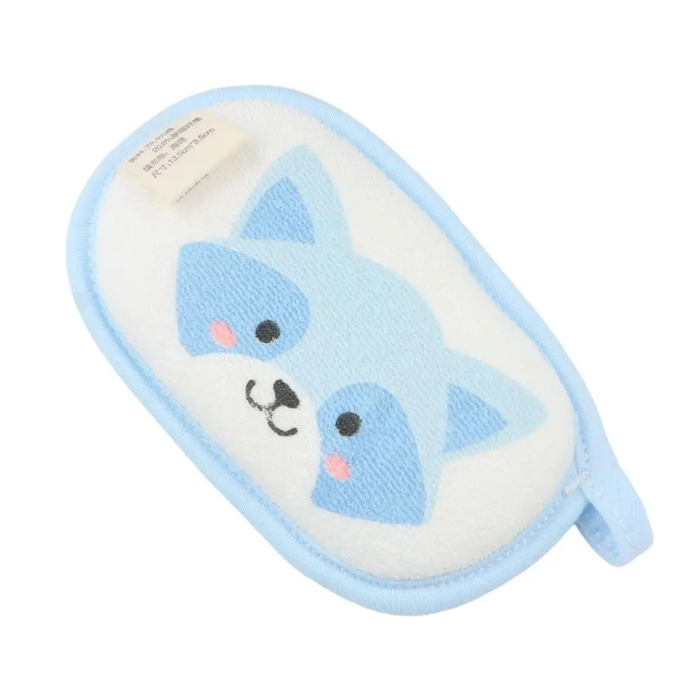 Accessories Shower Cleansing Brush Cartoon Animal Bath Massager Spa Foam Body Scrubber Baby Shower Sponge Cleaning Towel Brush