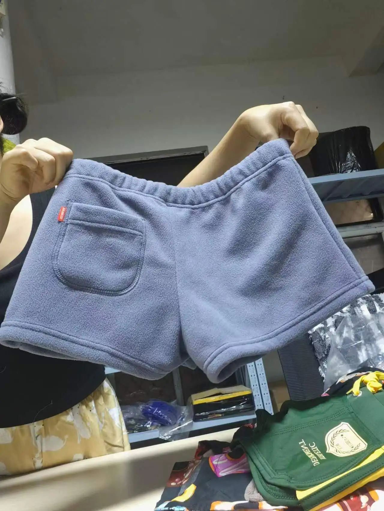 2026men's and women's warehouse spot real shot Simple men's home pants comfortable men's home shorts casual three-point D230501