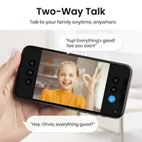 AOSU 3MP Wifi Solar Camera 100% Wire-free Outdoor Built-in Battery Security Camera Color Night Vision 2-Way Audio CCTV Cam 6
