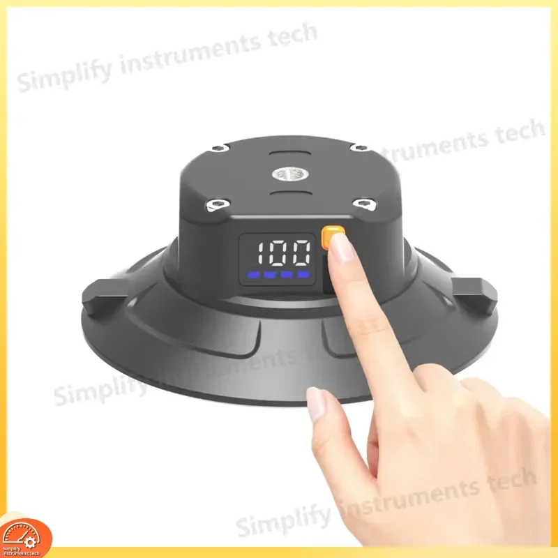 Heavy Duty 6 Inch Manual Suction Cup Mount Camera Holder Non Marking Waterproof Air Pressure Detection Strong Grip for Car