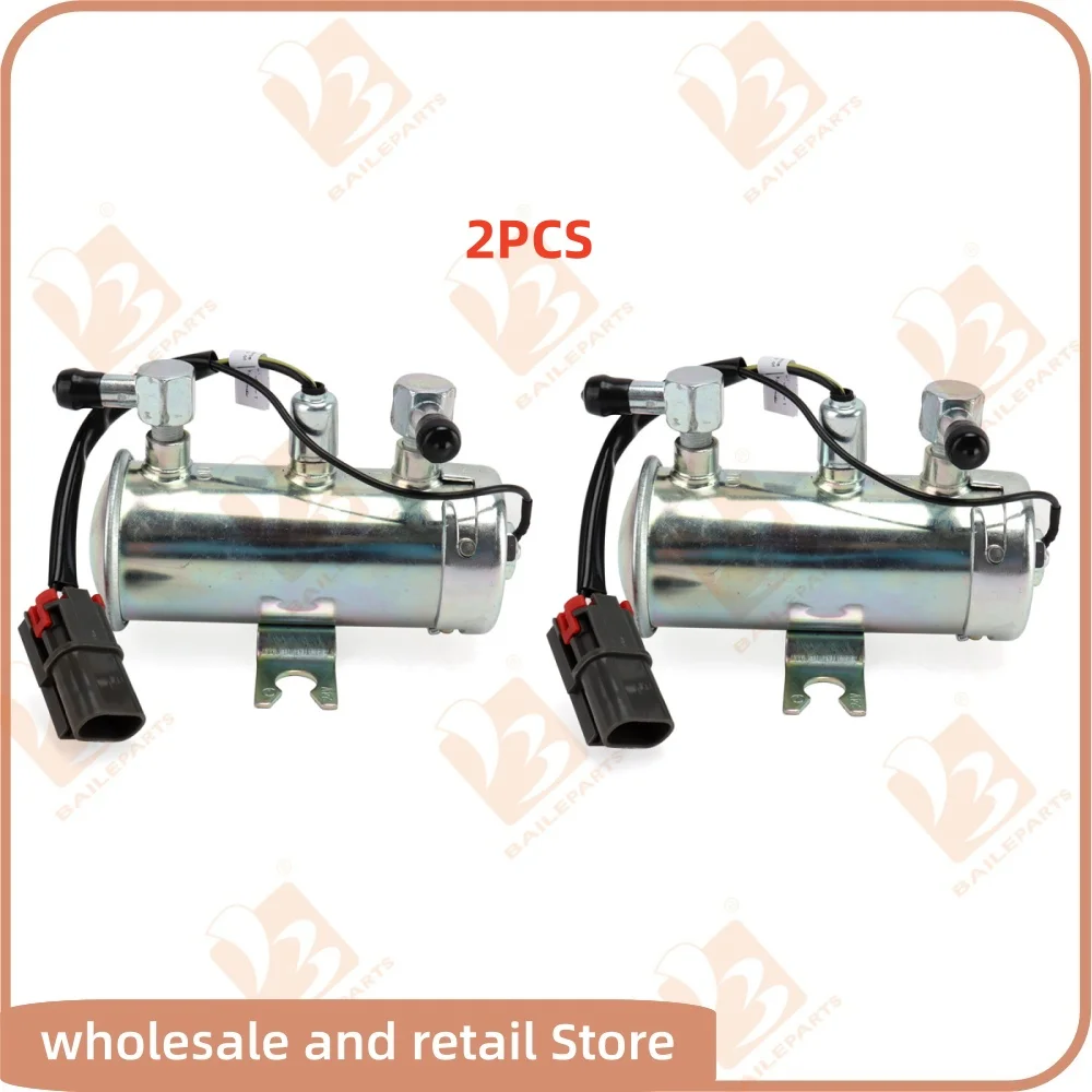 

2 PCS 8980093971 24V Electric Fuel Pump For Isuzu 4HK1 6HK1 4645227 Excavator Loader Scooter Engineering Machinery Parts