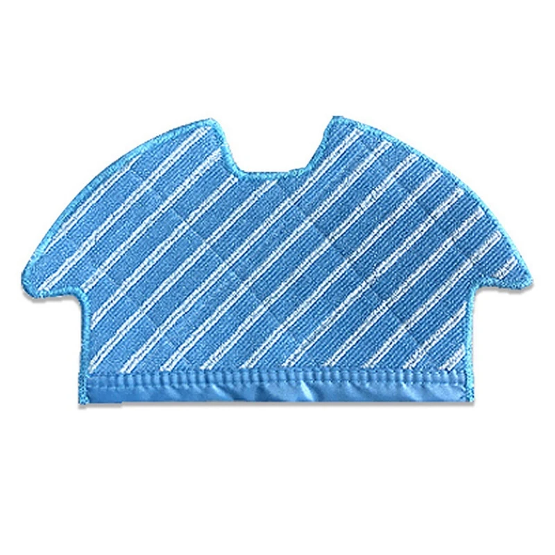 Tampons en microcarence pour aspirateur ECOVACS DEEBOT OZMO 900 Chr5G, serpillière bleue, accessoires pour livres ménagers Everths, 6 pièces