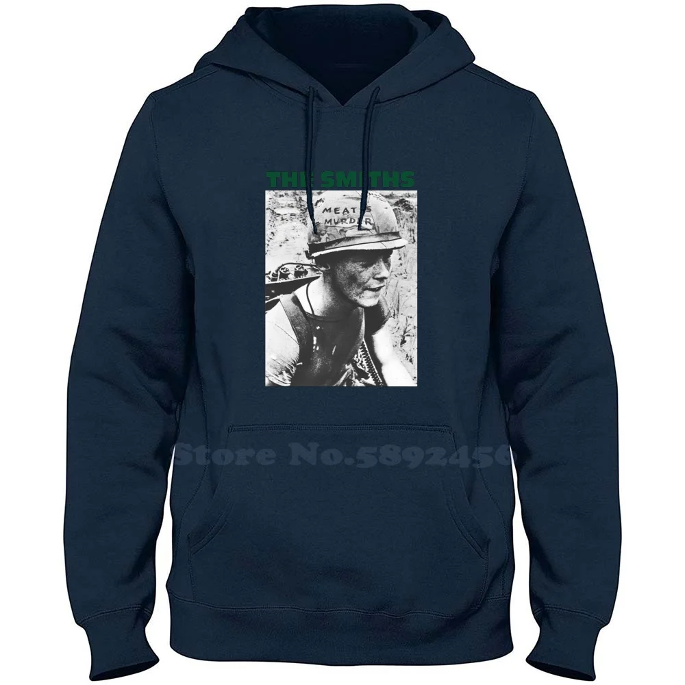 The Smiths Meat Is Murder Punk Rock Morissey Retro Unisex T 100% Pure Cotton Hoodie The Smiths Meat Is Murder Punk Morissey