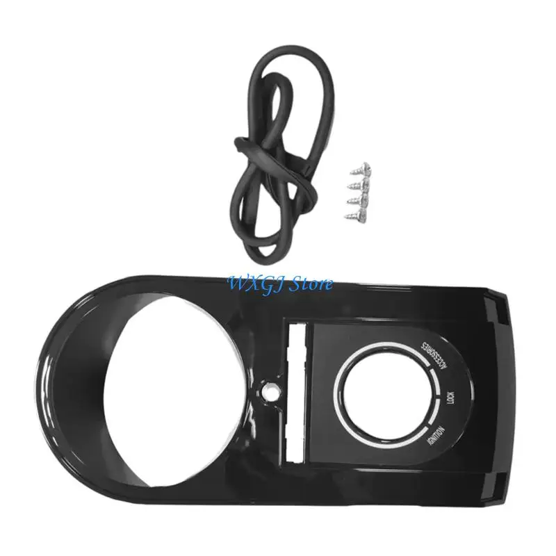 

37JE Impact Resistant Motorcycle Gauges Cover Speed Housing Set for Deluxe