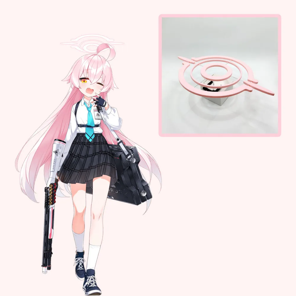 

Аниме Синий Архив Takanashi Hoshino Головной Убор Cos Шпилька Ювелирные Изделия Косплей Заколка Для Волос Аксессуары Comic Con Реквизит Подарки Девушки