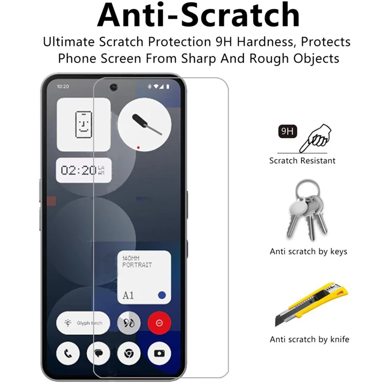 حافظة من الزجاج المقسى لهاتف لا شيء 3a pro على هاتف 3a 3 a a3 3apro غطاء خلفي 360 لا شيء هاتف لا شيء 3a لا شيء #3