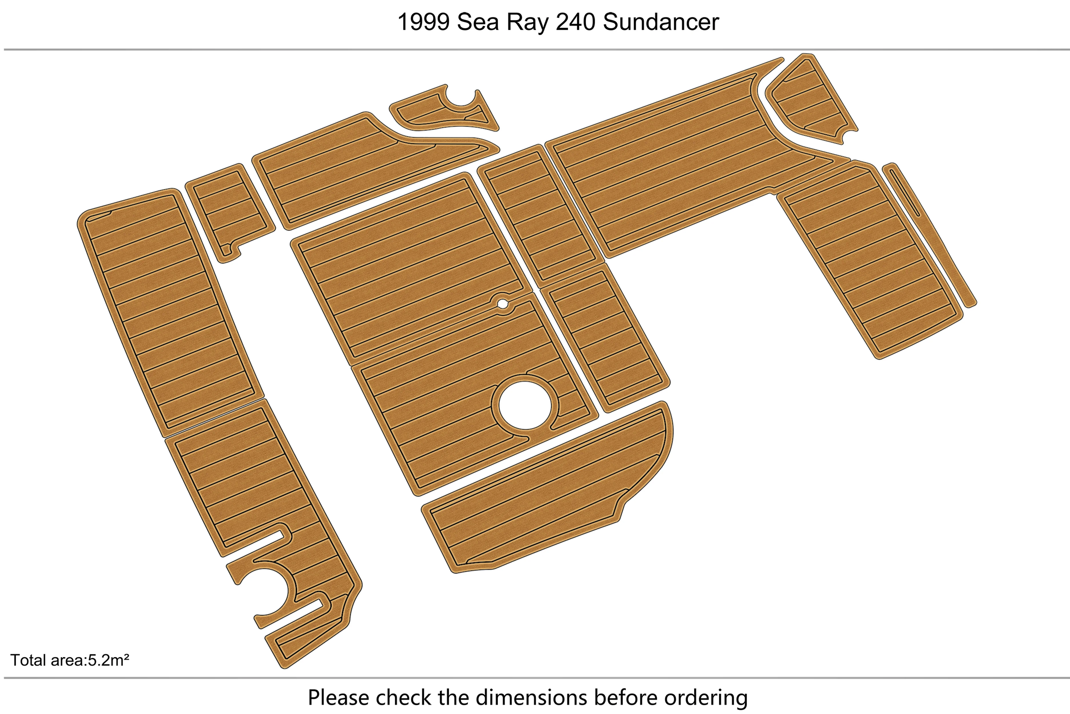 1999 Sea Ray 240 Sundancer 1/4