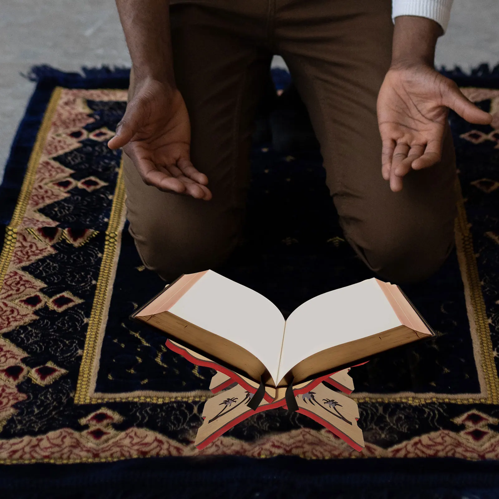 

Wooden Book St Pine Wood Bible Reading Holder Detachable Eid Confucian St Desk Rack School Temple Wooden Bookshelf Student
