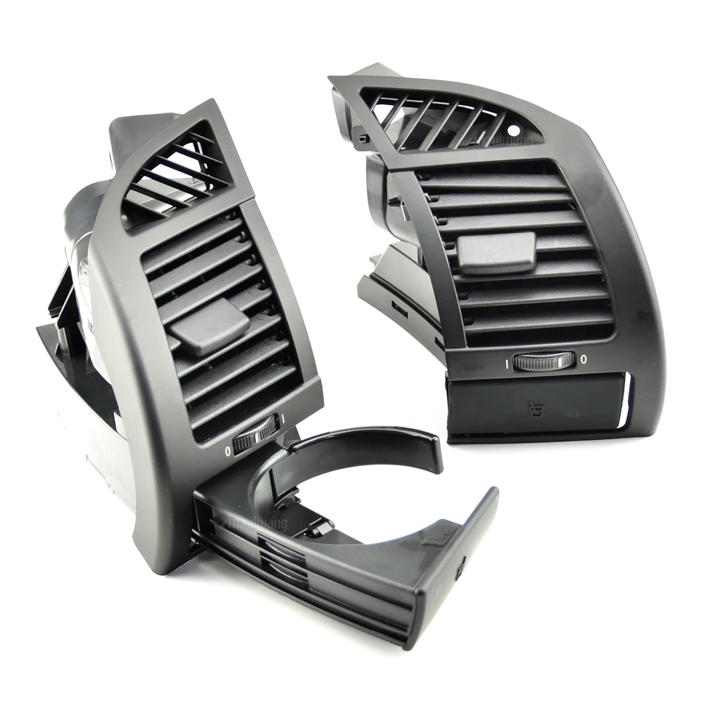 

Cover Grille Frame Trim & Water Cup Holder Kit Front Dashboard Conditioning Panel Air Vent Oulet For BMW Z4 E85 E86 2002-2008