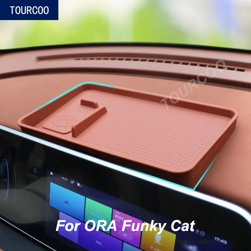 For ORA Funky Cat Good Cat 2023 2024 Behind Screen Storage Box Interior Modified Accessories