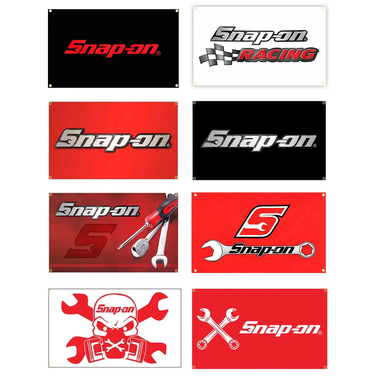 60x90cm/90x150cm Snap On Tool Flag Banner Tapestry Banner Racing Car Garage Or Outdoor Decoration For Auto Enthusiasts