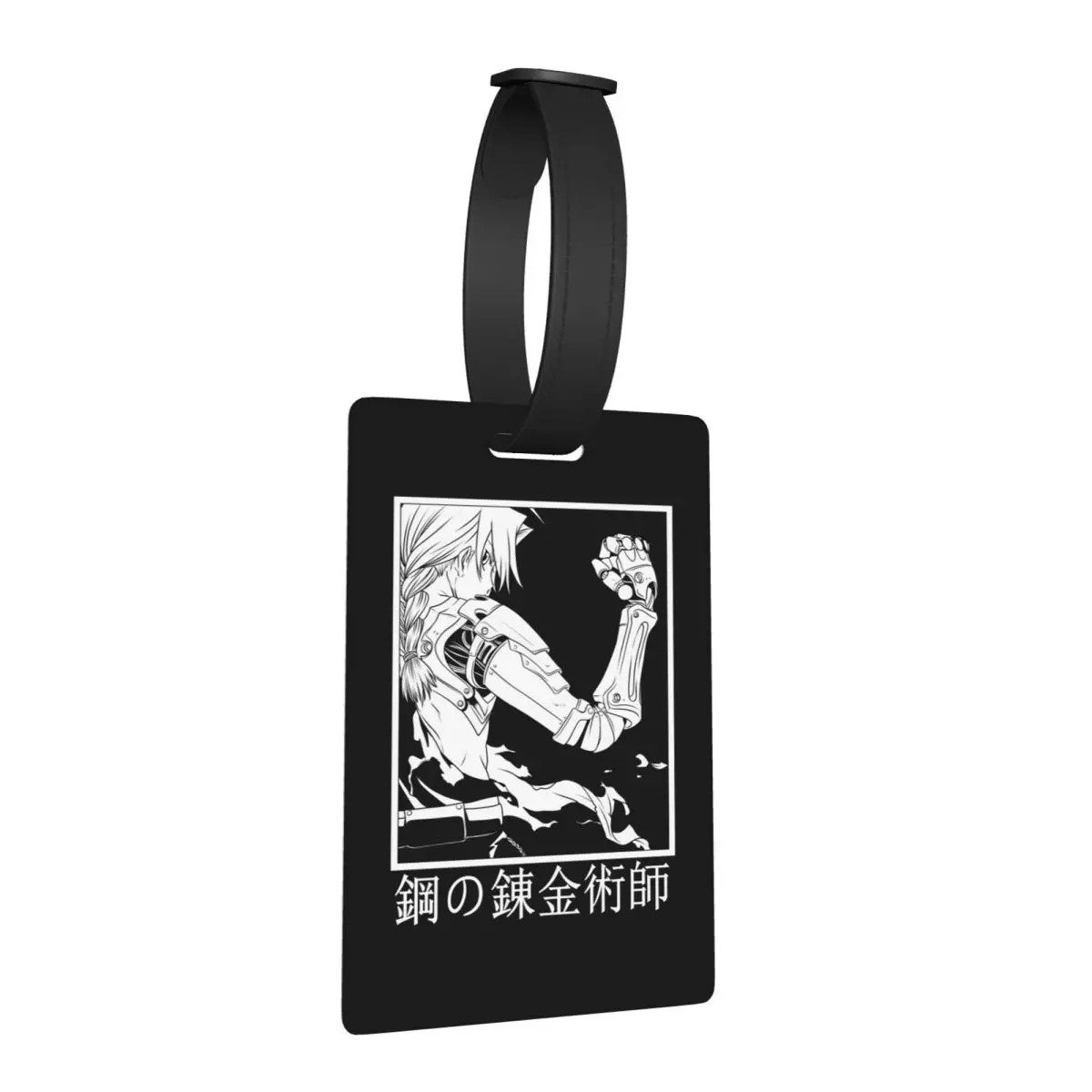 

FULLMETAL ALCHEMIST 1 Luggage Tags Suitcase Accessories Travel Baggage Boarding Tag Label Holder ID Name Address