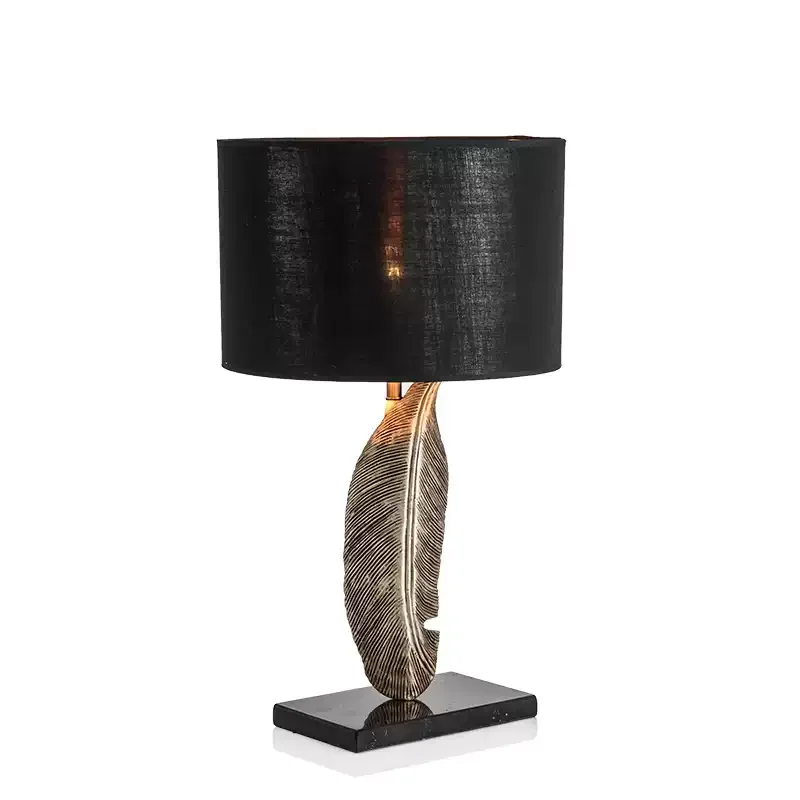 Everbright Store Postmodern Vintage Resin Leaf Minimalist Nordic Marble Light Luxury Cozy Bedroom Headboard