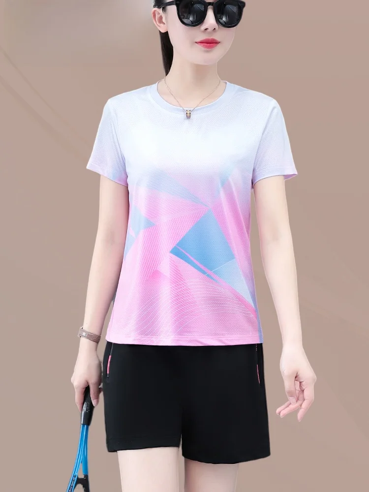 

TUCANO Qui Dry Women's Sport Set 2026 New Summer Midlife Fitn Running Suit ort Sve Two Piece Set round Ne Pullover