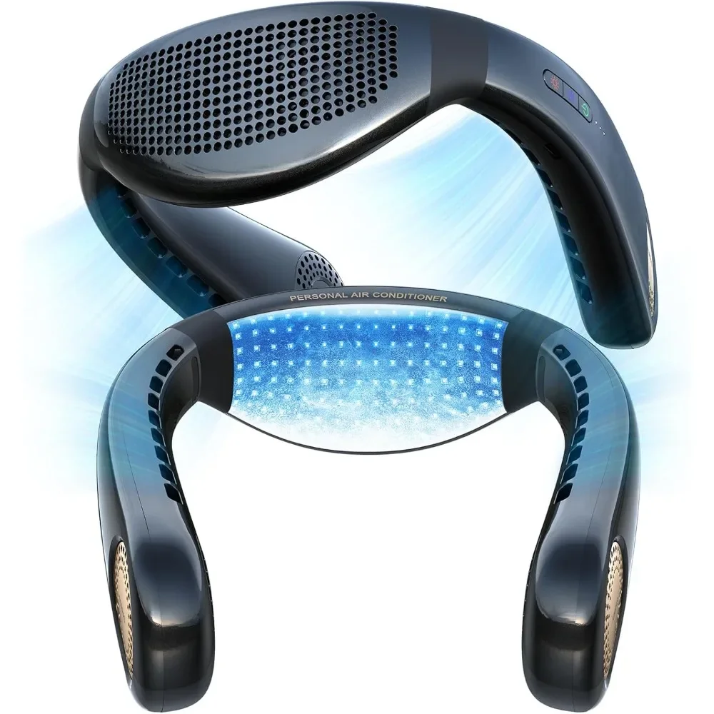 

Neck Air Conditioner, Ultra-Light Portable Neck Fan Rechargeable, Personal Cooling Device Neck