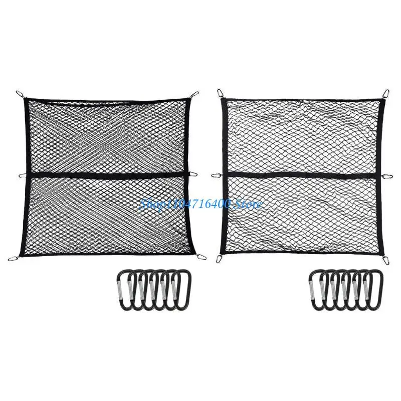 

y1gd High Elastic Cargo Net for Pickup Truck Bed Bungees Net Mesh for Pickup Truck