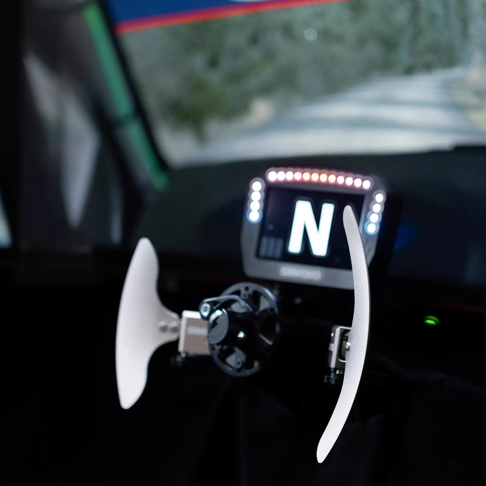 Emulatore da corsa WRC Paddle, volante da gioco push-pull bidirezionale Dust PC