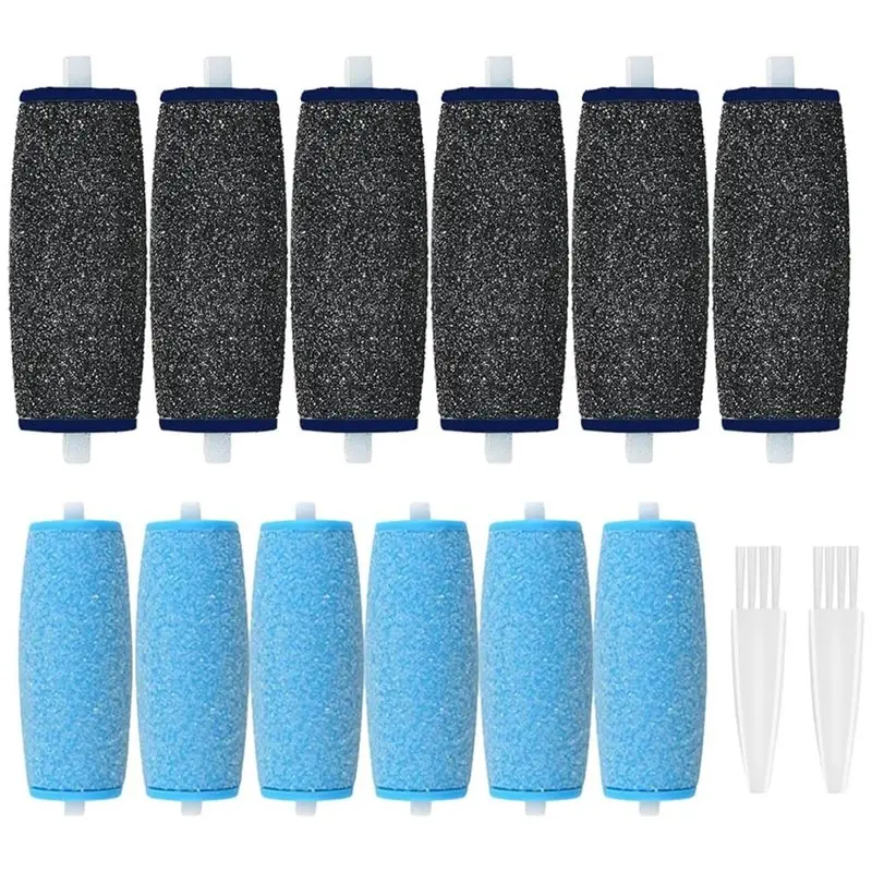 A83G-Extra Coarse Replacement Roller(12 Pack) For Amope Pedi, For Amope Pedi Refill Heads Compatible Replacement Head