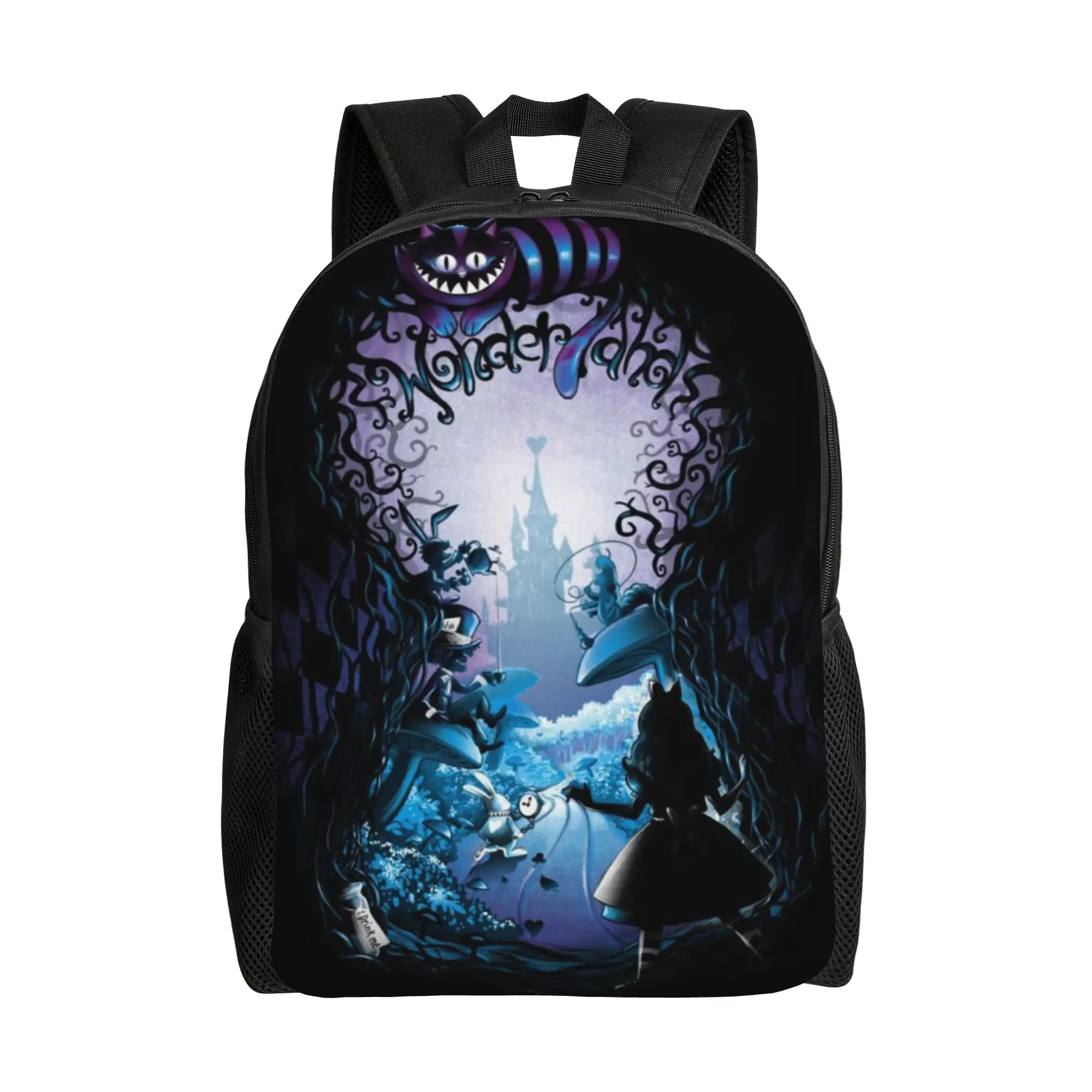 

1Piece Disney Alice in Wonderland Bookbag Alice in Wonderland Teenager Backpack New Semester Starts