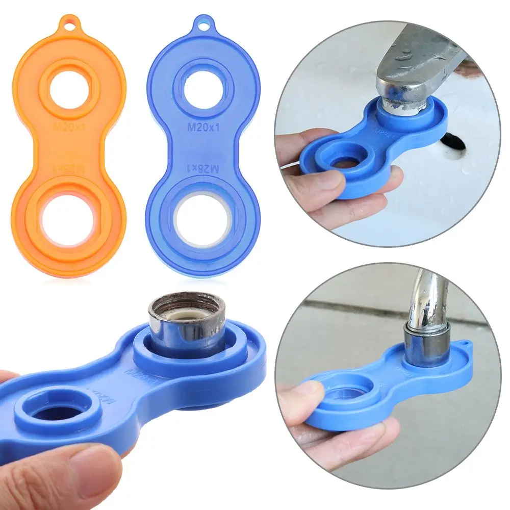 

Faucet Aerator Detached Install Spanner Universal Splash Filter Plastic Spanner Blue/Orange Faucet Repair Spanner Hand Tools