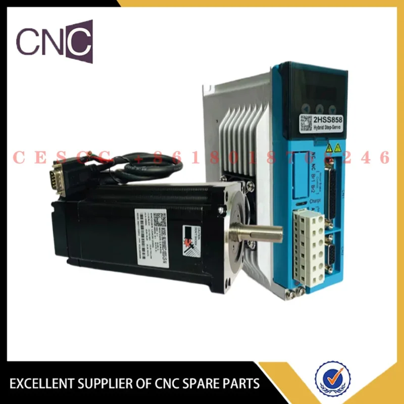 

NEMA34 JMC 2HSS858 Драйвер цифрового дисплея с 86 шаговым двигателем с замкнутым контуром, гибридный сервопривод 4,5 Нм/8,5 Нм/12 Нм