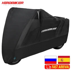 Herobiker Nuovo Motociclo Della Bici Della Copertura per Tutta La Stagione Antipolvere Impermeabile Uv di Protezione Esterna Moto di Scooter Moto Copertura Della Pioggia