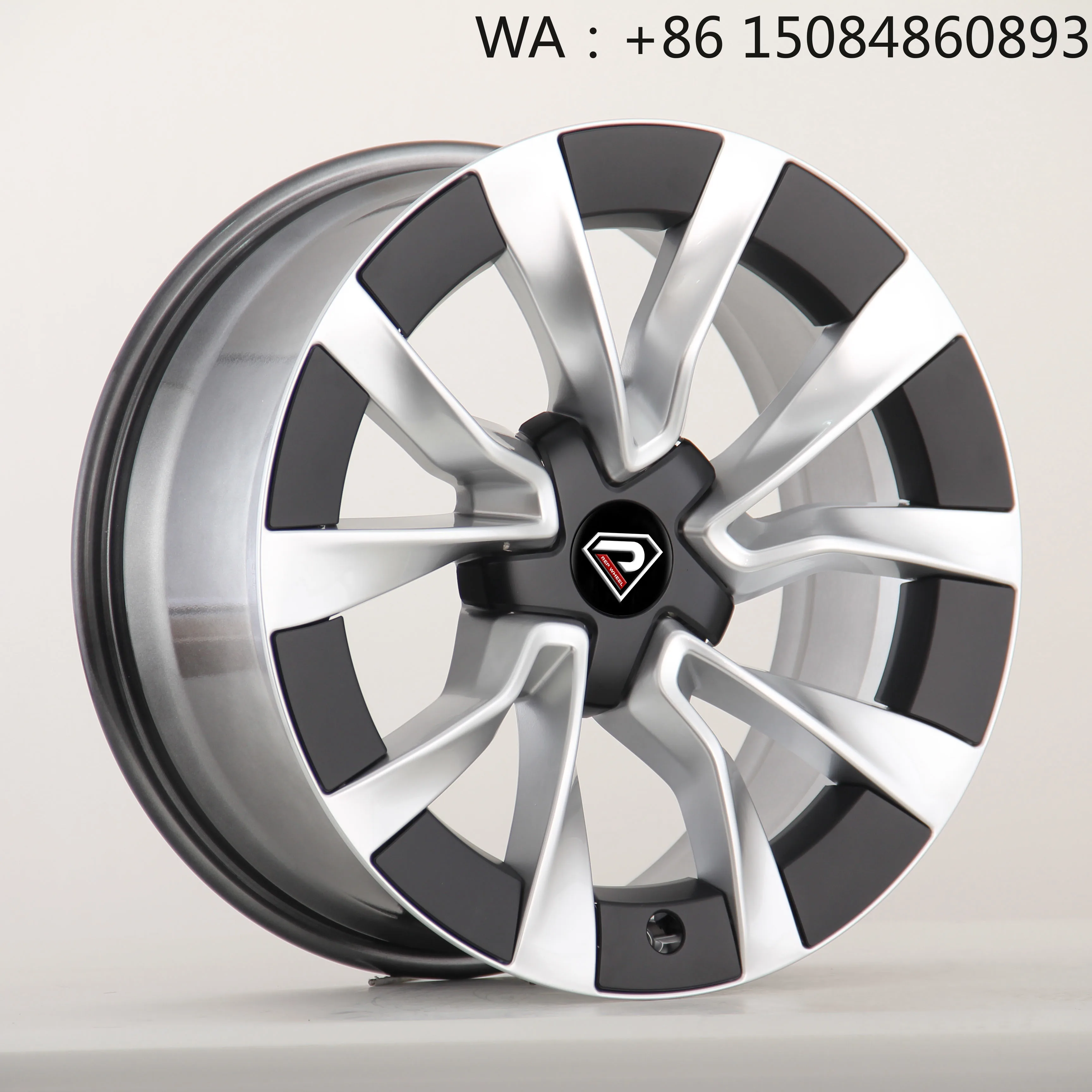 Hyper Silver Factory Direct Alloy Rims 18 Inch 5x114.3 Lightweight High Performance Wheels For Tesla Model 3 New Energy Car