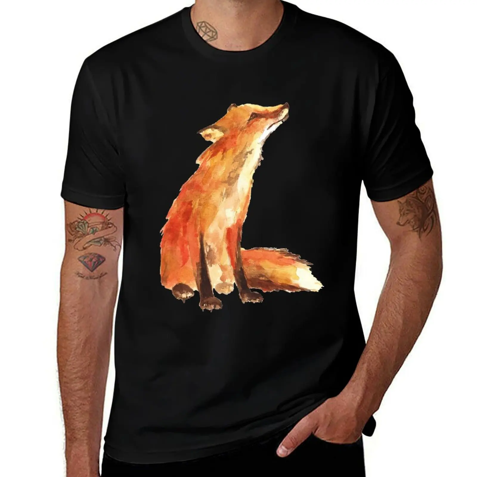

Fox T-Shirt Running Gym Short Sleeve Sports Tee