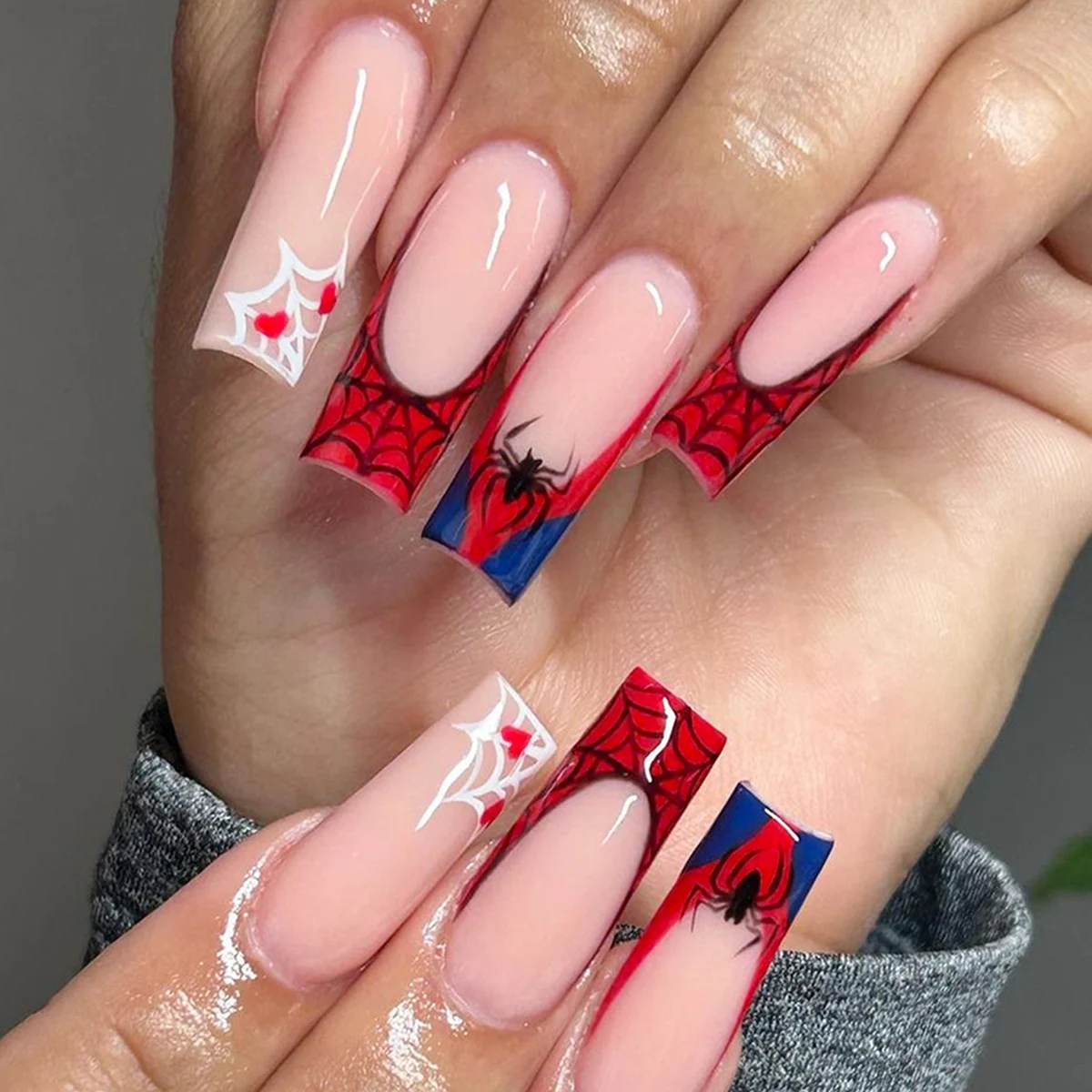 

Набор для маникюра «Паук и паутина», 24 шт.